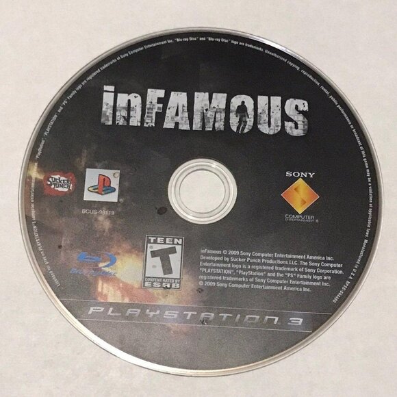 PS3 Infamous (Playstation 3) - Picture 1 of 1